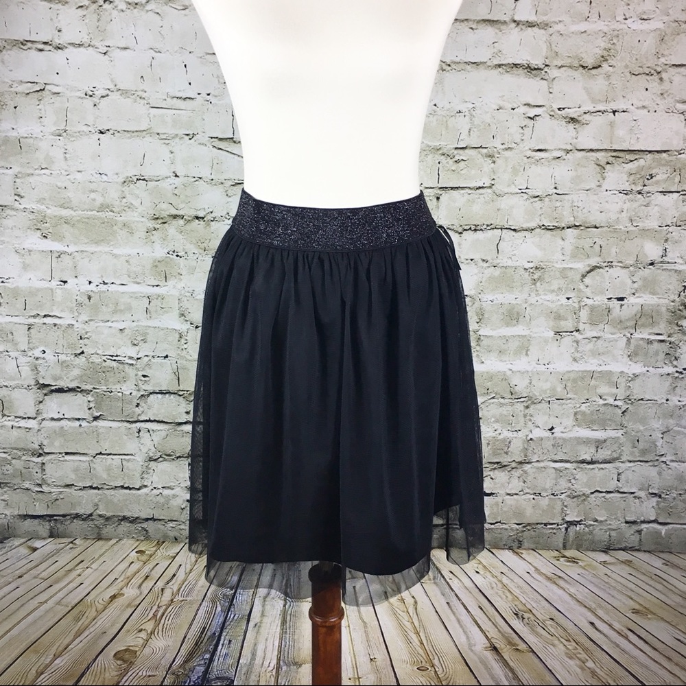 Maurices Black Tulle Skirt (Size L) NWT